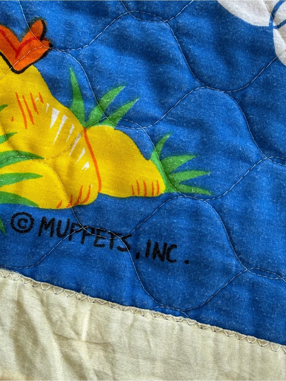 Sesame Street Red Train Quilt with Bright Character Prints - Picture 3 of 6